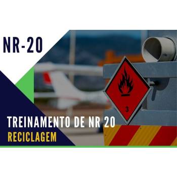 Reciclagem De Treinamento Nr 20 em Caieiras